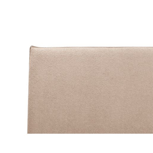 Cama de água Bouclé LAVAUR 160 x 200 cm Taupe