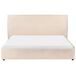 Beliani Cama de agua Bouclé LAVAUR 184x221 Beliani Cama de agua Bouclé LAVAUR 184x221 Beige