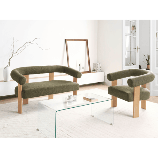 Conjunto de sala de estar ILBRO Bouclé Conjunto de sala de estar ILBRO Bouclé