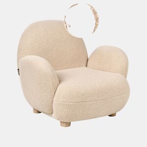 Poltrona para crianças HEM Bouclé Creme