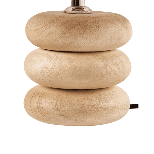 Candeeiro de mesa BETWA Mangueira de mangueira Castanho claro