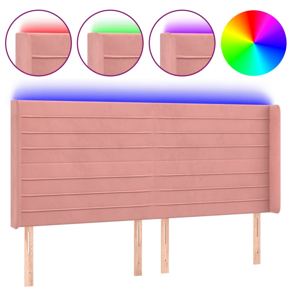 Cabecero Con Led 163 Rosa