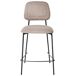 Beliani Silla de bar DUETTE Beliani Silla de bar DUETTE Gris