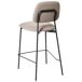 Beliani Silla de bar DUETTE Beliani Silla de bar DUETTE Gris