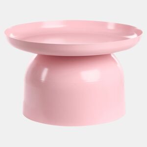 Mesa de centro TORRENS Metal Rosa pastel