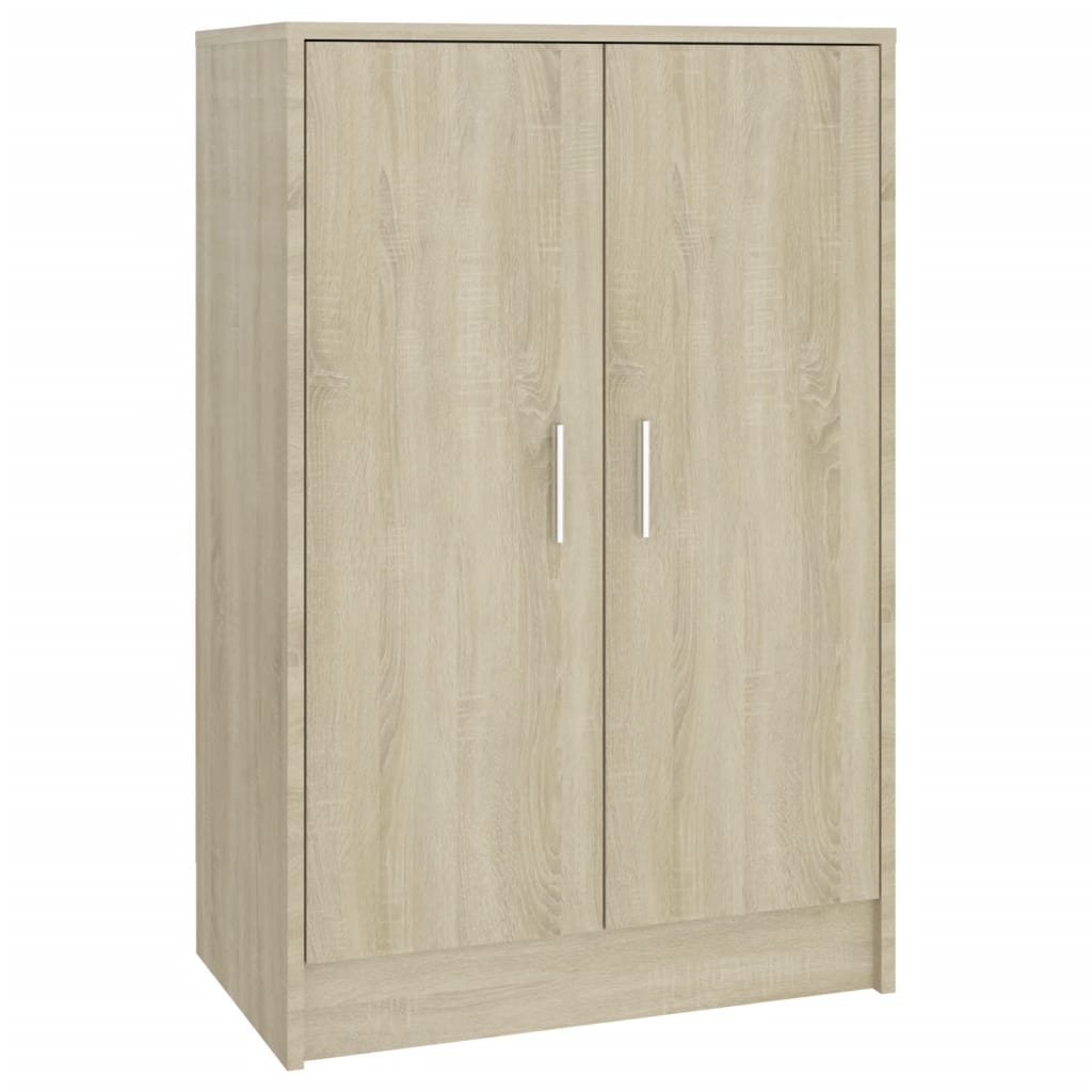 Vidaxl mueble zapatero madera contrachapada roble sonoma 60x35x92 cm