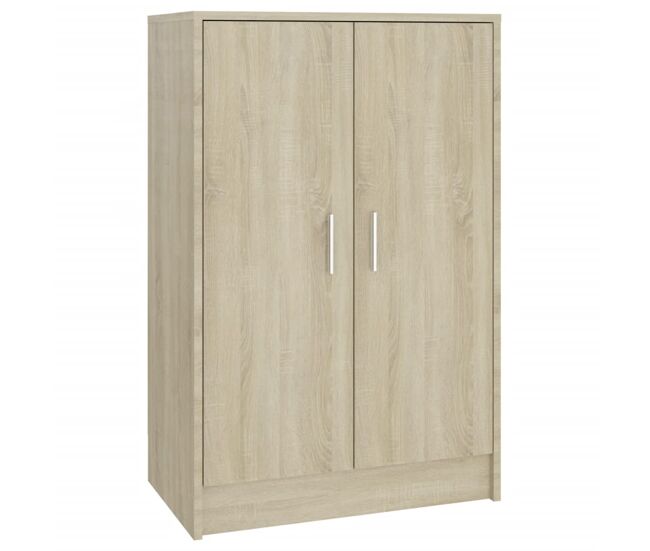 Vidaxl mueble zapatero madera contrachapada roble sonoma 60x35x92 cm