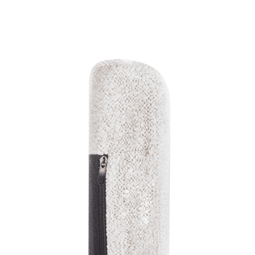 Poltrona de Baloiço KVELIA Tecido Branco creme Poltrona de Baloiço KVELIA Tecido Branco creme