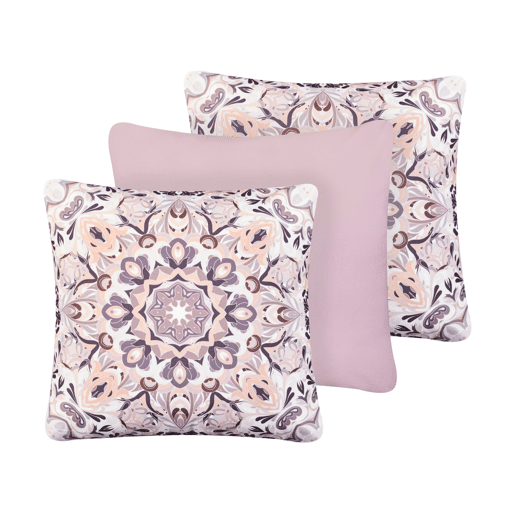 Conjunto de 3 almofadas de jardim SAMMIT Padrão oriental 45 x 45 cm Multicolor