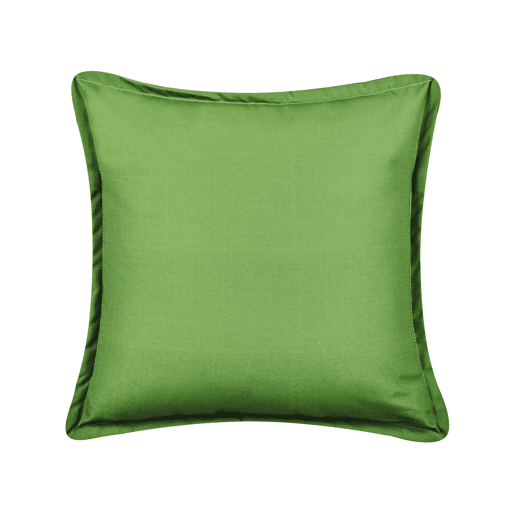 Conjunto de 3 almofadas de jardim SEASIDE Padrão de plantas Verde