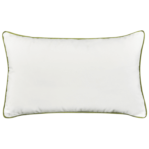 Conjunto de 3 almofadas de jardim SEASIDE Padrão de plantas Verde