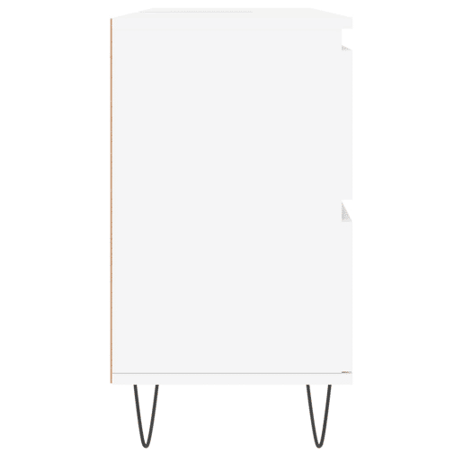 vidaXL Armário de casa de banho 80x33x60 cm derivados madeira branco vidaXL Armário de casa de banho 80x33x60 cm derivados madeira branco