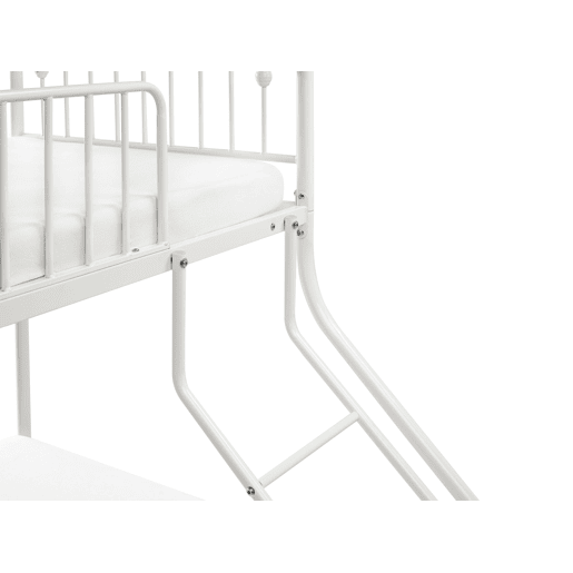 Beliche Metal CHAMONIX 90140 x 200 cm Branco Beliche Metal CHAMONIX 90140 x 200 cm Branco