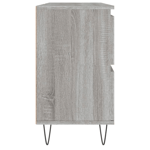 vidaXL Armário de casa de banho 80x33x60 cm deriv.madeira cinza sonoma vidaXL Armário de casa de banho 80x33x60 cm deriv.madeira cinza sonoma