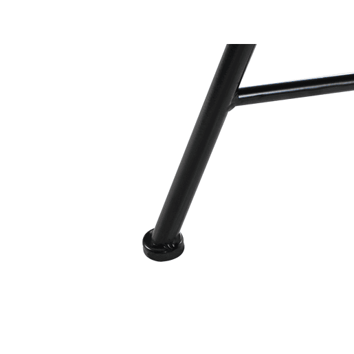 Mesa bistrô COMISO 60 cm 60 cm Metal PretoBranco