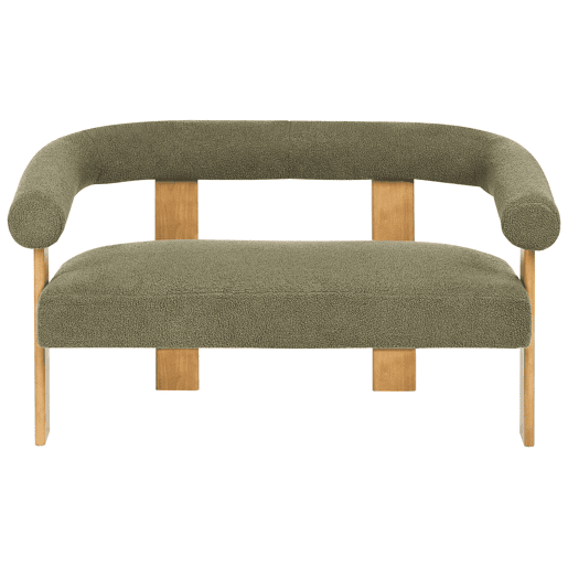 Sofá ILBRO Bouclé 2 lugares Sofá ILBRO Bouclé 2 lugares