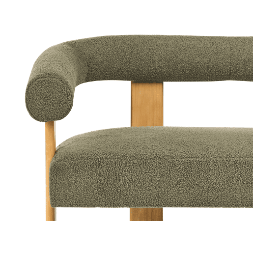 Sofá ILBRO Bouclé 2 lugares Sofá ILBRO Bouclé 2 lugares