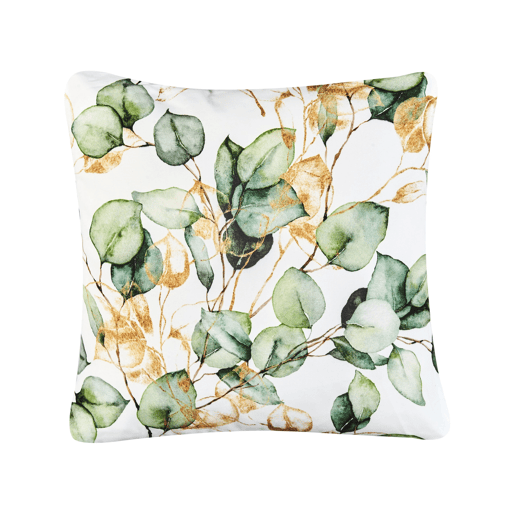 Conjunto de 2 almofadas de jardim GLADE Padrão de plantas 45 x 45 cm Multicolor