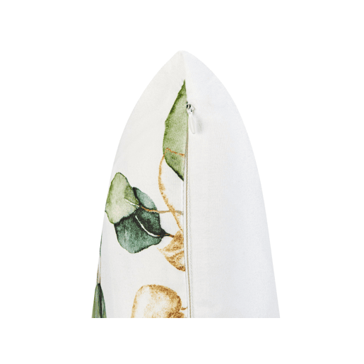 Conjunto de 2 almofadas de jardim GLADE Padrão de plantas 45 x 45 cm Multicolor