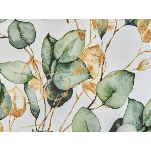 Conjunto de 2 almofadas de jardim GLADE Padrão de plantas 45 x 45 cm Multicolor