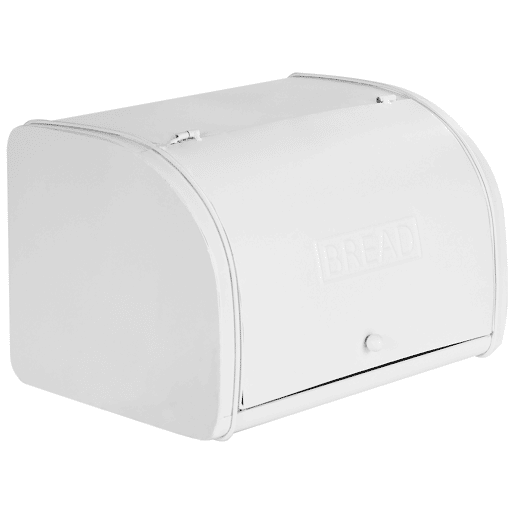 Caixa para pão CAROUBE Metal Branco Caixa para pão CAROUBE Metal Branco