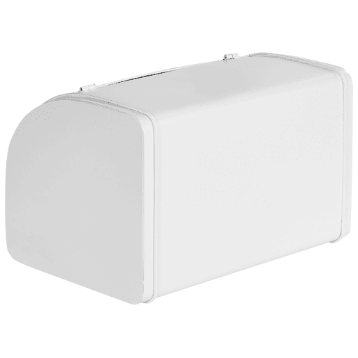 Caixa para pão CAROUBE Metal Branco Caixa para pão CAROUBE Metal Branco