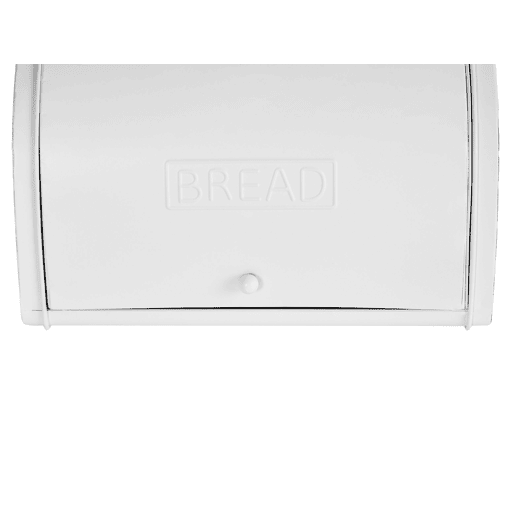 Caixa para pão CAROUBE Metal Branco Caixa para pão CAROUBE Metal Branco