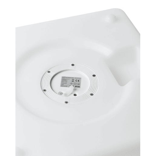 Candeeiro de pé LED para exterior LAGARTO Branco