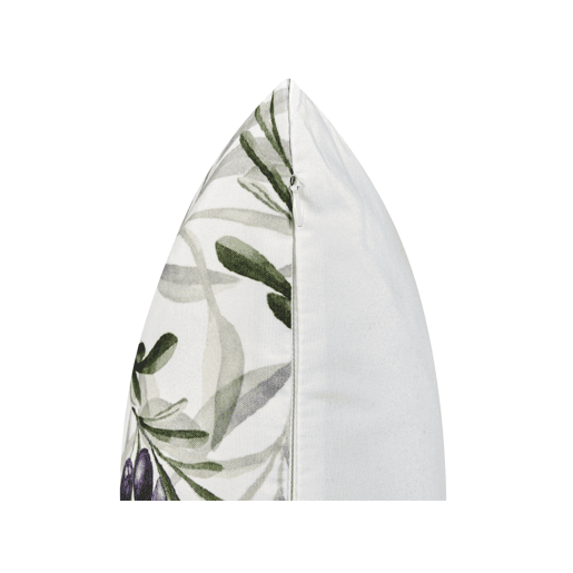 Conjunto de 2 almofadas de jardim TRANQUI Padrão de plantas 45 x 45 cm Multicolor