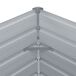 Jardinera cm acero galvanizado Jardinera cm acero galvanizado Gris