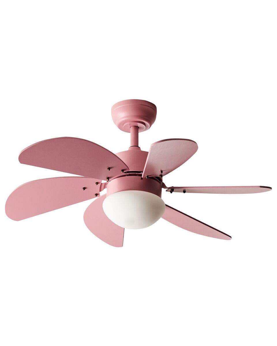 Beliani Lámpara de techo con ventilador LOGAR