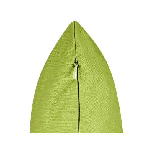 Conjunto de 2 almofadas de jardim SEASIDE Padrão de plantas 45 x 45 cm Verde