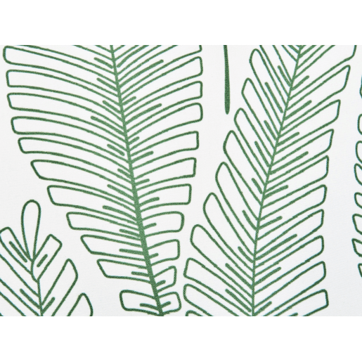 Conjunto de 2 almofadas de jardim MEADOW Padrão de plantas 45 x 45 cm Verde