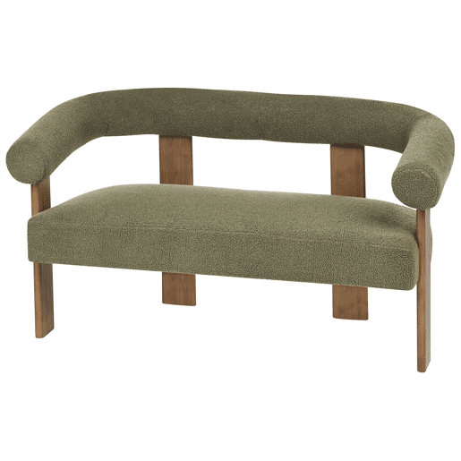 Sofá ILBRO Bouclé 2 lugares Sofá ILBRO Bouclé 2 lugares