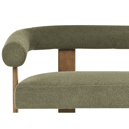 Sofá ILBRO Bouclé 2 lugares Sofá ILBRO Bouclé 2 lugares