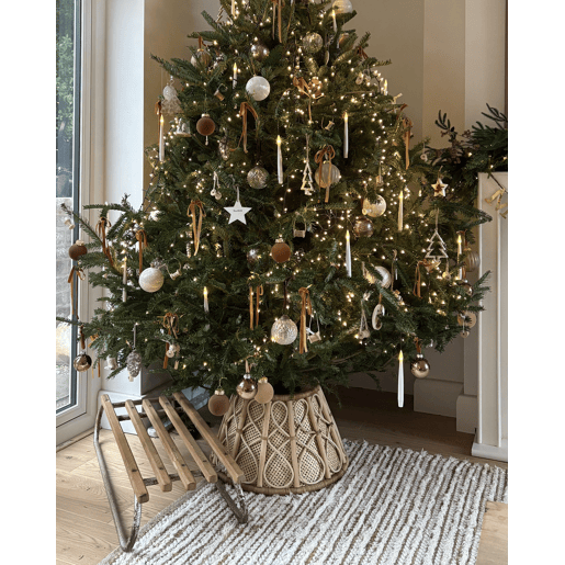 Saia para árvore de Natal AVENT Rattanvime Natural 50 cm
