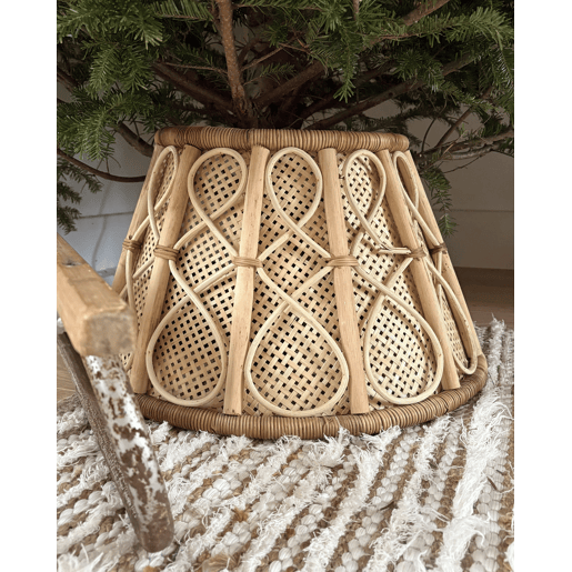 Saia para árvore de Natal AVENT Rattanvime Natural 50 cm