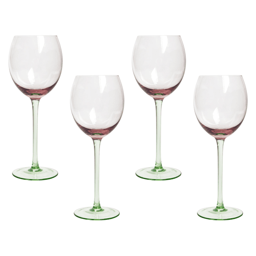Conjunto de 4 copos de vinho DIOPSIDE 360 ml Rosa