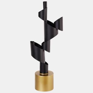Candelabro AMILLY Metal 51 cm Preto