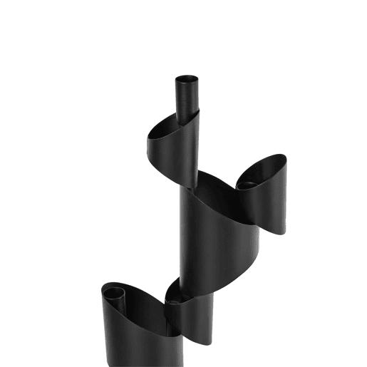 Candelabro AMILLY Metal 51 cm Preto Candelabro AMILLY Metal 51 cm Preto