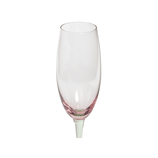 Conjunto de 4 flutes de champanhe DIOPSIDE 200 ml Rosa