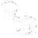 Juego infantil de mesa y 2 sillas Romso MDF en forma de casa 61 Juego infantil de mesa y 2 sillas Romso MDF en forma de casa 61 Blanco/ Madera