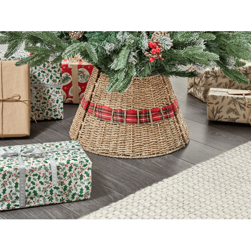 Saia para árvore de Natal MARCHE Alga Natural 45 cm
