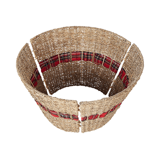 Saia para árvore de Natal MARCHE Alga Natural 45 cm