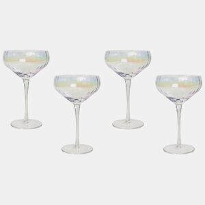 Conjunto de 4 copos de champanhe MORGANITE 300 ml Transparente