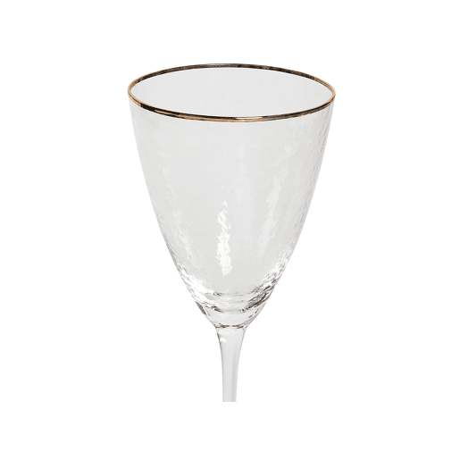 Conjunto de 4 copos de vinho TOPAZ 380 ml Transparente