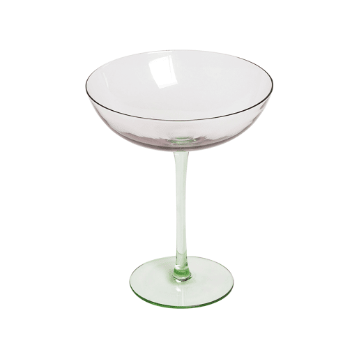 Conjunto de 4 copos para martini DIOPSIDE 250 ml Rosa