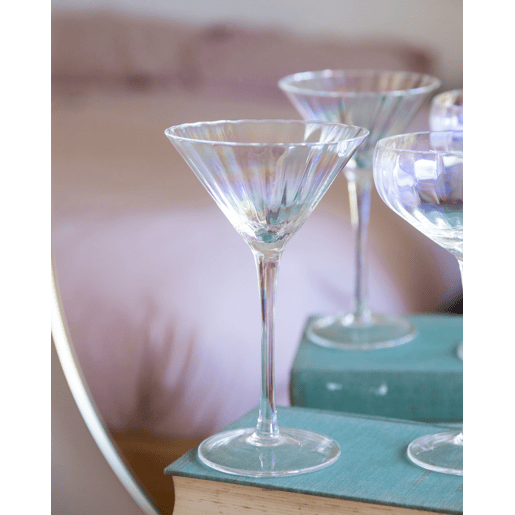 Conjunto de 4 copos para martini MORGANITE 220 ml Transparente