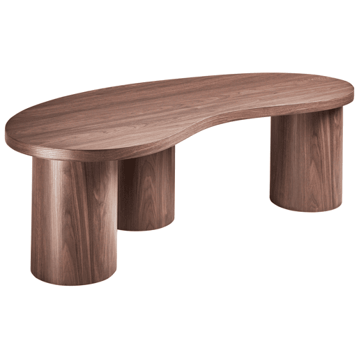 Mesa de centro EASTON Castanho escuro