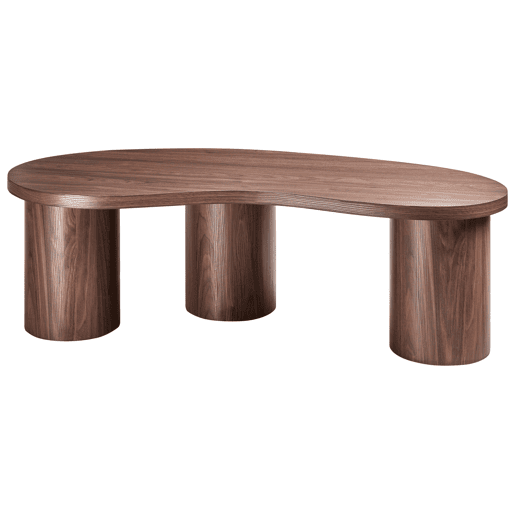 Mesa de centro EASTON Castanho escuro